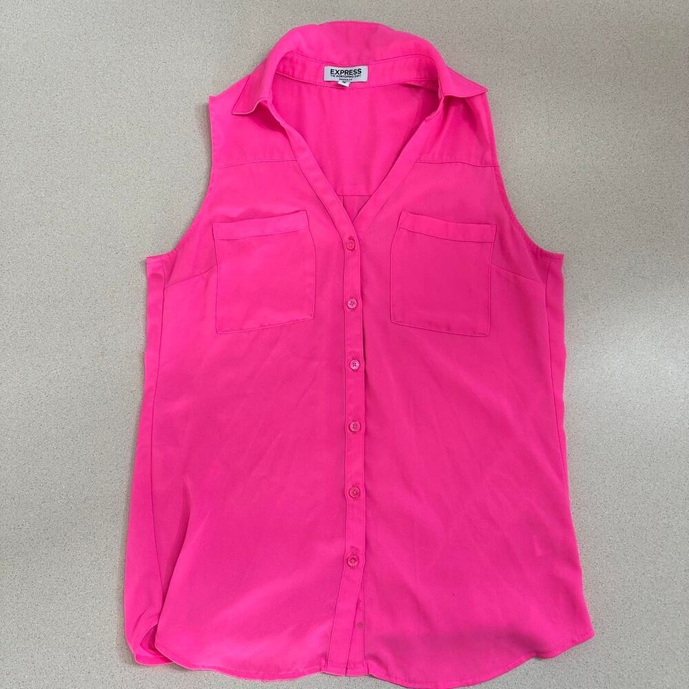Express Women's Pink Blouse